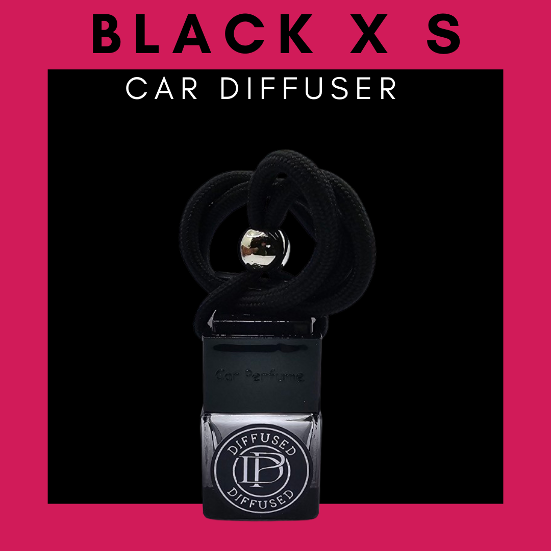 Black XS Car Air Freshener Diffuser Inspired By Designer Fragrance.
