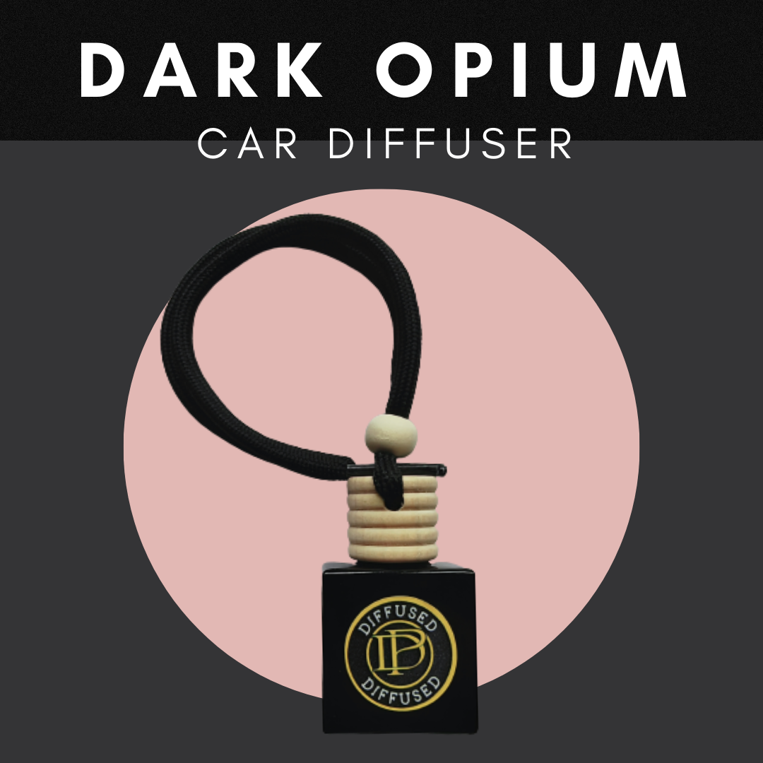 Dark Opium Car Air Freshener Diffuser Inspired By Designer Fragrance.