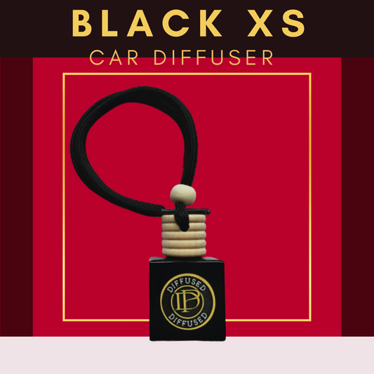 Black XS Car Air Freshener Diffuser Inspired By Designer Fragrance.