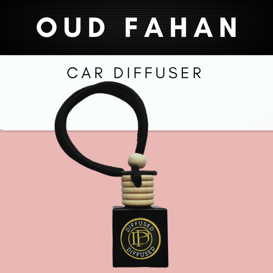 Oud Ispahan Car Air Freshener  Diffuser Inspired By Designer Fragrance.