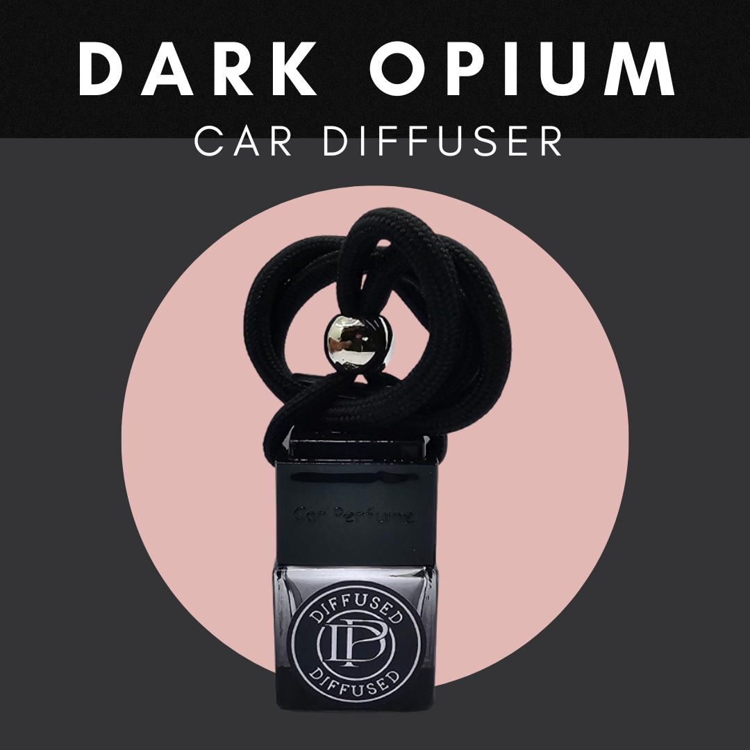 Dark Opium Car Air Freshener Diffuser Inspired By Designer Fragrance.